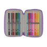 PLUMIER TRIPLE 36 PCS STITCH "SWEET" SAFTA25 ENERO 412417857