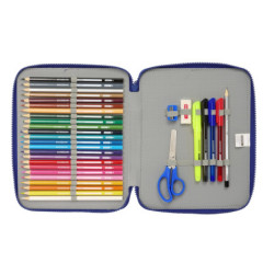 PLUMIER DOBLE GDE 56 PCS F.C.BARCELONA SAFTA25 ENERO 412429056