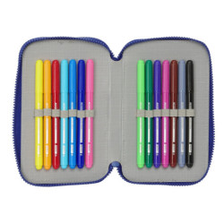 PLUMIER DOBLE PQÑO 28 PCS F.C.BARCELONA SAFTA25 ENERO 412429854