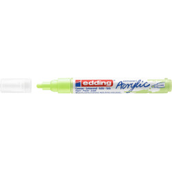 MARCADOR EDDING N.º 5100 ACRILICO 2-3 MM VERDE PASTEL COLOR 917 UNIDAD