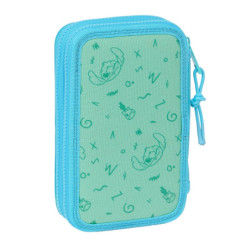 PLUMIER DOBLE PQÑO 28 PCS STITCH "ALOHA" SAFTA25 ENERO 412488854