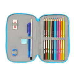 PLUMIER DOBLE PQÑO 28 PCS STITCH "ALOHA" SAFTA25 ENERO 412488854