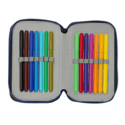 PLUMIER TRIPLE 36 PCS NARUTO "NINJA" 412494857 SAFTA24 VAC 12,5*19,5