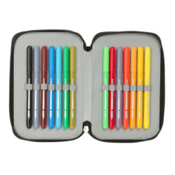 PLUMIER DOBLE PQÑO 29 PCS STAR WARS "REBELLION" SAFTA25 ENERO 412501854