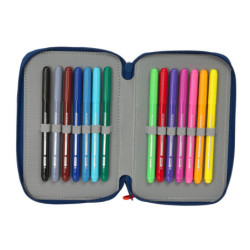 PLUMIER DOBLE PQÑO 29 PCS SUPER MARIO "TRICK" SAFTA25 ENERO 412508854