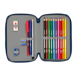 PLUMIER DOBLE PQÑO 29 PCS SUPER MARIO "TRICK" SAFTA25 ENERO 412508854