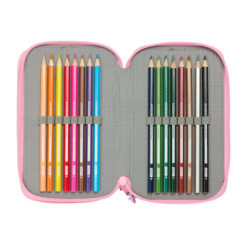 PLUMIER TRIPLE 37 PCS BARBIE "PAINTERLY" SAFTA25 ENERO 412510857