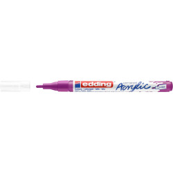 MARCADOR EDDING N.º 5300 ACRILICO 1-2 MM ARANDANO COLOR 910 UNIDAD