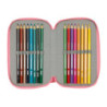 PLUMIER TRIPLE 37 PCS RECICLADO MOOS "PASSION" SAFTA25 ENERO 412518857