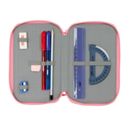 PLUMIER TRIPLE 37 PCS RECICLADO MOOS "PASSION" SAFTA25 ENERO 412518857