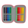 PLUMIER TRIPLE 37 PCS RECICLADO MOOS "PASSION" SAFTA25 ENERO 412518857