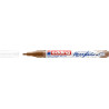 MARCADOR EDDING N.º 5300 ACRILICO 1-2 MM AVELLANA COLOR 919 UNIDAD