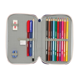 PLUMIER DOBLE PQÑO 29 PCS F.C.BARCELONA 2ª EQUIPACION 412526854 SAFTA25 SEPTIEMBRE