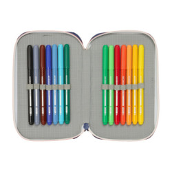 PLUMIER DOBLE PQÑO 29 PCS F.C.BARCELONA 2ª EQUIPACION 412526854 SAFTA25 SEPTIEMBRE