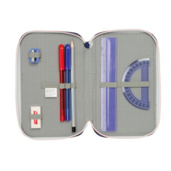 PLUMIER TRIPLE 37 PCS F.C.BARCELONA 2ª EQUIPACION 412526857 SAFTA25 SEPTIEMBRE