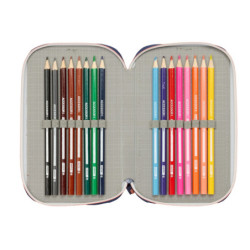 PLUMIER TRIPLE 37 PCS F.C.BARCELONA 2ª EQUIPACION 412526857 SAFTA25 SEPTIEMBRE