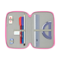 PLUMIER TRIPLE 37 PCS GABBY'S DOLLHOUSE "CONFETTI" SAFTA26 412527857 19,5X12,5 UNIDAD