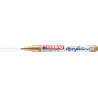 MARCADOR EDDING N.º 5300 ACRILICO 1-2 MM ORO COLOR 924 UNIDAD