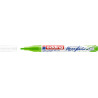 MARCADOR EDDING N.º 5300 ACRILICO 1-2 MM LIMON COLOR 927 UNIDAD