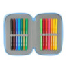 PLUMIER TRIPLE 37 PCS BLUEY "LET'S PLAY" SAFTA26 412534857 19,5X12,5 UNIDAD