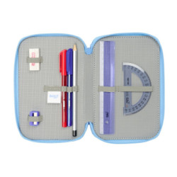 PLUMIER TRIPLE 37 PCS BLUEY "LET'S PLAY" SAFTA26 412534857 19,5X12,5 UNIDAD