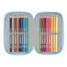 PLUMIER TRIPLE 37 PCS BLUEY "LET'S PLAY" SAFTA26 412534857 19,5X12,5 UNIDAD