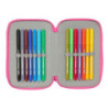 PLUMIER TRIPLE 37 PCS KUROMI SAFTA26 412541857 19,5X12,5 UNIDAD