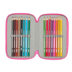 PLUMIER TRIPLE 37 PCS KUROMI SAFTA26 412541857 19,5X12,5 UNIDAD