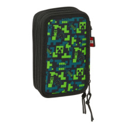 PLUMIER TRIPLE 37 PCS MINECRAFT "TNT" SAFTA25 ENERO 412547857
