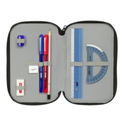 PLUMIER TRIPLE 37 PCS HOT WHEELS SAFTA26 412553857 19,5X12,5 UNIDAD