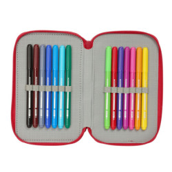 PLUMIER TRIPLE 37 PCS RESISTENTE AL AGUA SEVILLA FC SAFTA26 412565857 19,5X12,5 UNIDAD