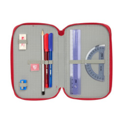 PLUMIER TRIPLE 37 PCS RESISTENTE AL AGUA SEVILLA FC SAFTA26 412565857 19,5X12,5 UNIDAD