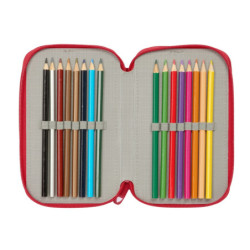 PLUMIER TRIPLE 37 PCS RESISTENTE AL AGUA SEVILLA FC SAFTA26 412565857 19,5X12,5 UNIDAD