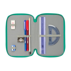 PLUMIER TRIPLE 37 PCS RESISTENTE AL AGUA REAL BETIS BALOMPIE SAFTA26 412566857 19,5X12,5 UNIDAD
