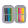 PLUMIER TRIPLE 37 PCS FROZEN "SPIRIT" SAFTA25 VAC 412571857 MEDIDAS: 19,5*12,5