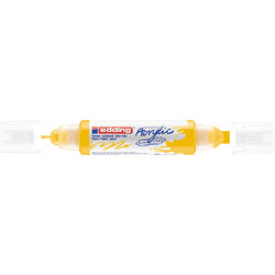 MARCADOR EDDING N.º 5400 ACRILICO 3D 2-3 / 5-10 MM AMARILLO TRAFICO COLOR 905 UNIDAD