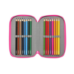 PLUMIER TRIPLE 37 PCS RAINBOW HIGH "SHINE" SAFTA25 ENERO 412583857