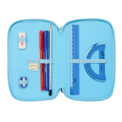 PLUMIER TRIPLE 37 PCS STITCH "HAPPY" SAFTA25 VAC 412588857 MEDIDAS: 19,5*12,5