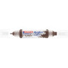 MARCADOR EDDING N.º 5400 ACRILICO 3D 2-3 / 5-10 MM MARRON CHOCO COLOR 907 UNIDAD