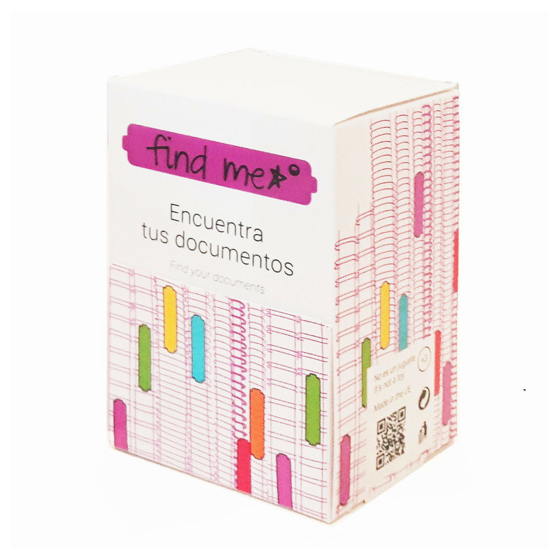 PESTAÑA PARA CUADERNO FIND ME LABEL C/100U EXPOSITOR