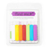 PESTAÑA PARA CUADERNO FIND ME LABEL BLISTER 7 UD