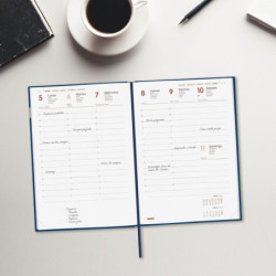 AGENDA PORTO Y10 SVV 2026 AZUL+ FINOCAM26 623511026 145 X 12 X 210 MM