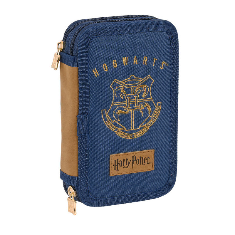 PLUMIER DOBLE PQÑO 28 PCS HARRY POTTER "MAGICAL" SAFTA22 VAC 412293854