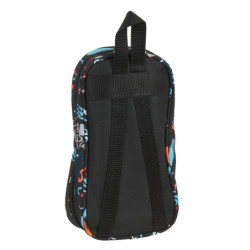 ESTUCHE CREMA. MOCHILA C/4 PORT.LLENOS SAFTA "SURF CAMP" 442129747 23*12 SAFTA22