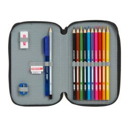 ESTUCHE CREMA. DOBLE PEQ 28 PCS SAFTA "SURF CAMP" 442129854 19,5*12,5 SAFTA22