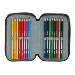ESTUCHE CREMA. TRIPLE 36 PCS SAFTA "SURF CAMP" 442129857 19,5*12,5 SAFTA22