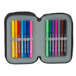 ESTUCHE CREMA. TRIPLE 36 PCS SAFTA "SURF CAMP" 442129857 19,5*12,5 SAFTA22