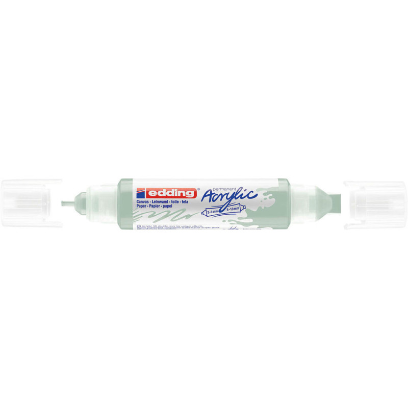 MARCADOR EDDING N.º 5400 ACRILICO 3D 2-3 / 5-10 MM MENTA SUAVE COLOR 928 UNIDAD