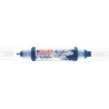 MARCADOR EDDING N.º 5400 ACRILICO 3D 2-3 / 5-10 MM AZUL NOCHE COLOR 933 UNIDAD