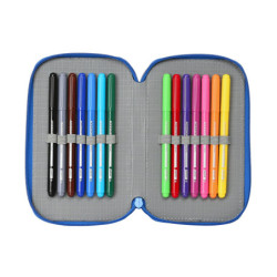 ESTUCHE CREMA DOBLE PEQ 28 PCS SPIDEY 442132854 19,5*12,5 SAFTA22